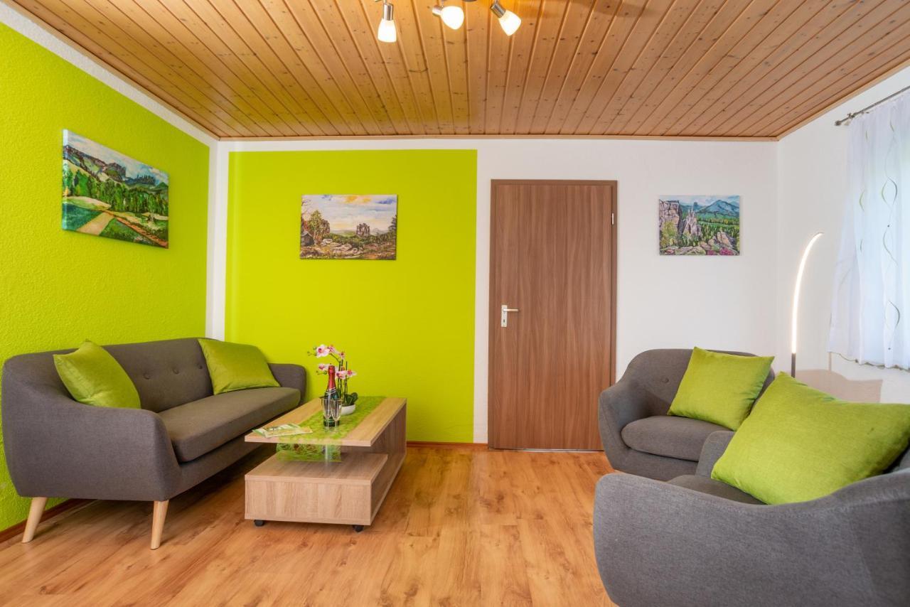 Pension Am Weinberg Saechsische Schweiz Mittelndorf Extérieur photo