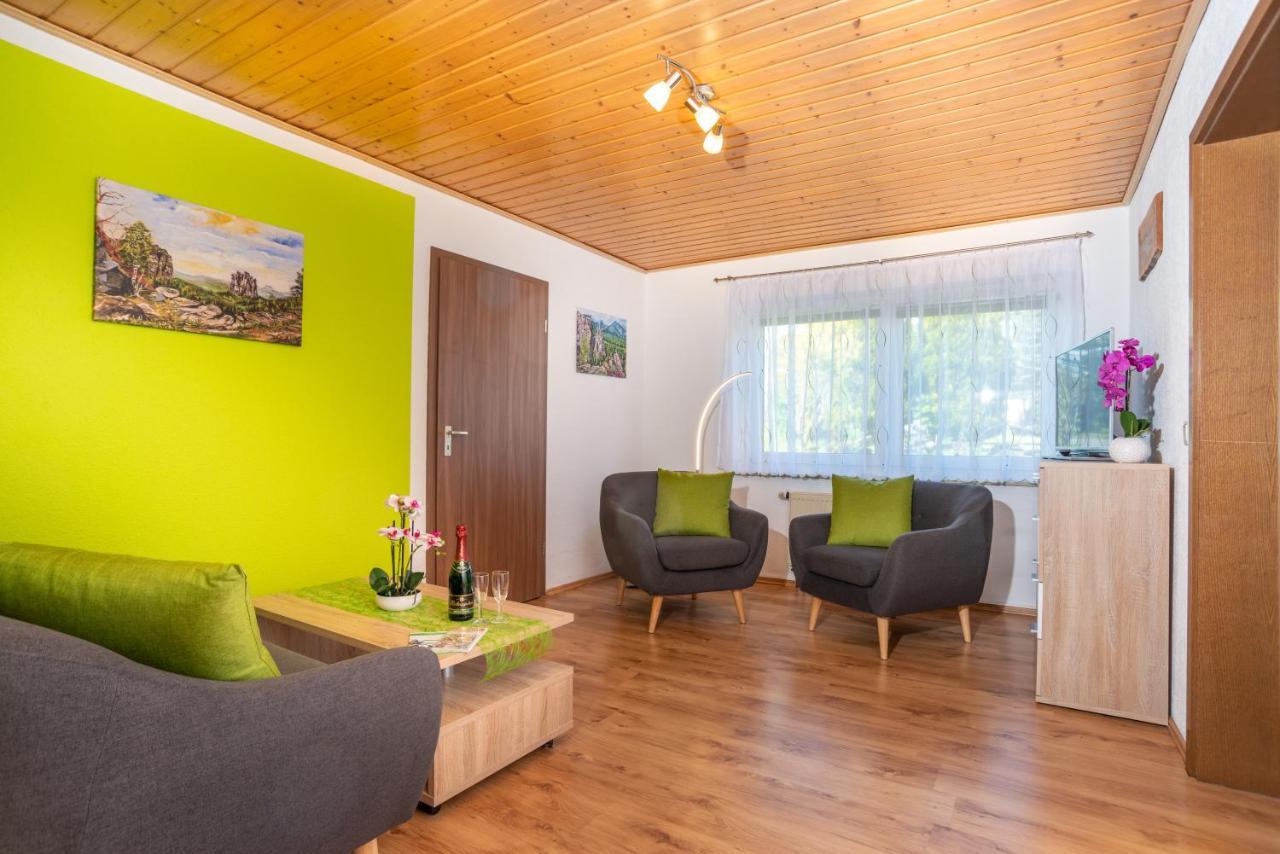 Pension Am Weinberg Saechsische Schweiz Mittelndorf Extérieur photo