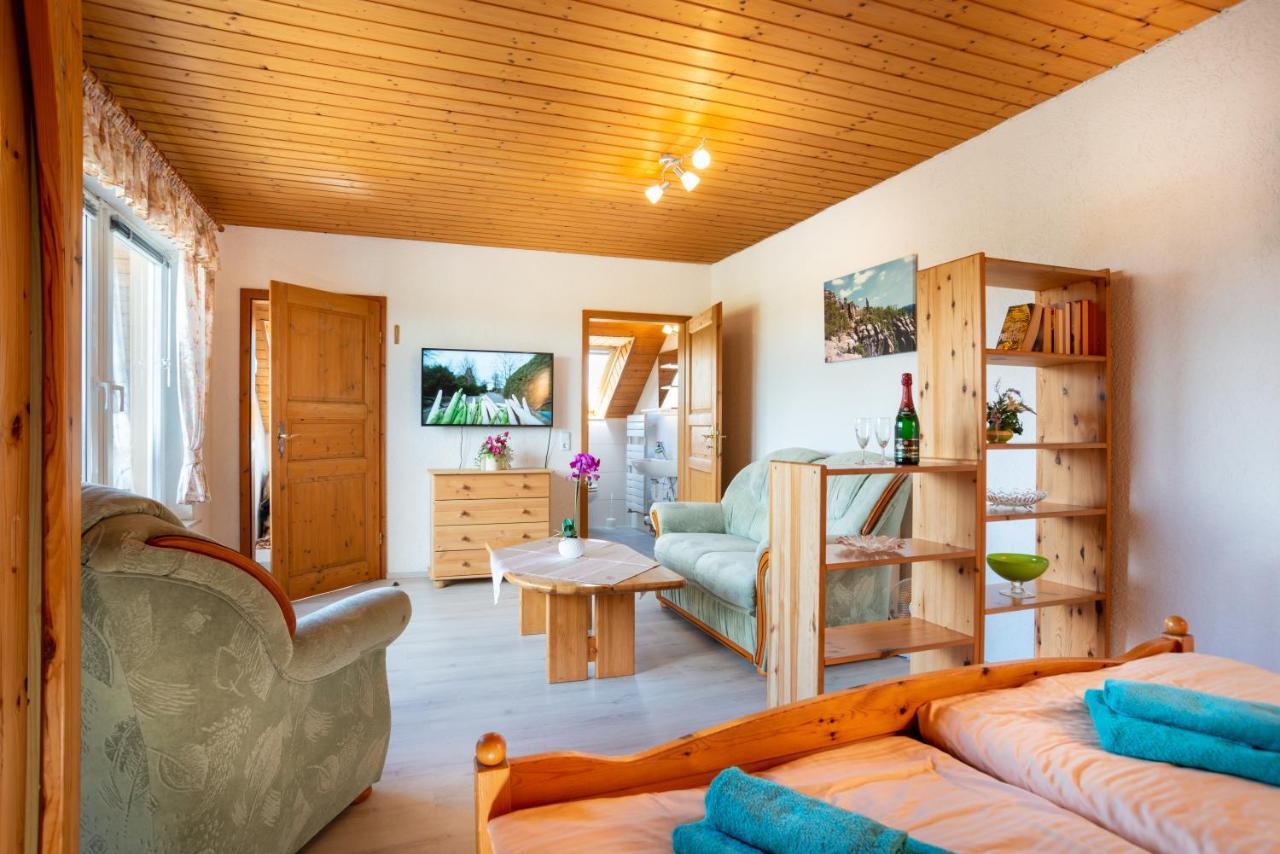 Pension Am Weinberg Saechsische Schweiz Mittelndorf Extérieur photo