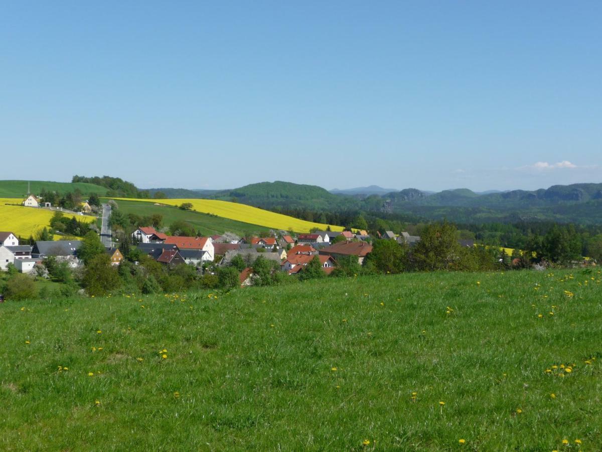 Pension Am Weinberg Saechsische Schweiz Mittelndorf Extérieur photo
